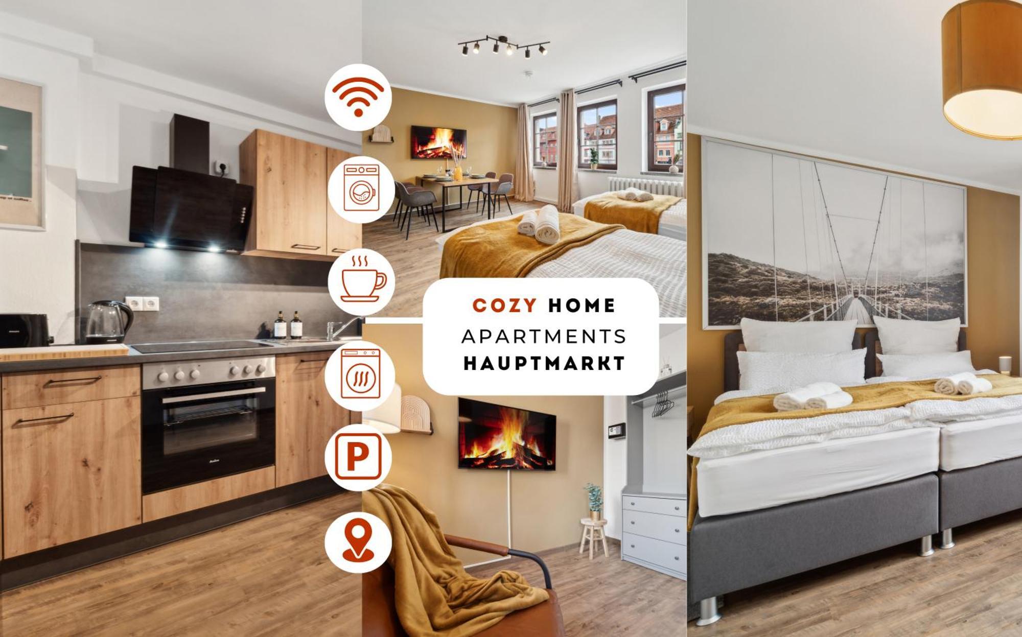 Cozyhome Hauptmarkt Apartments Gotha Kültér fotó